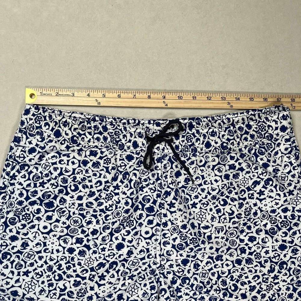 Brooks Brothers Men's Blue Montauk Seashell Lined 6